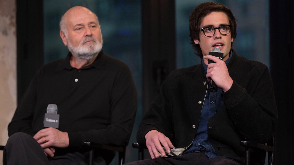 Rob Reiner und sein Sohn Nick Reiner 2016 in New York